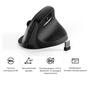 Мишка Keychron M5 Wireless/Bluetooth/USB Black (M5-A23) - зменшене зображення 5