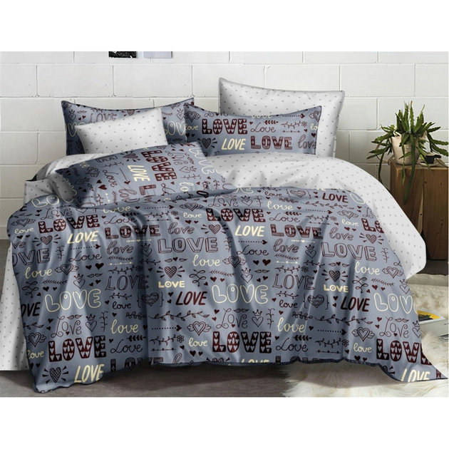 Постільна білизна MirSon Сатин Premium 22-1253 Cardinal King Size (2200002951159) - изображение 1