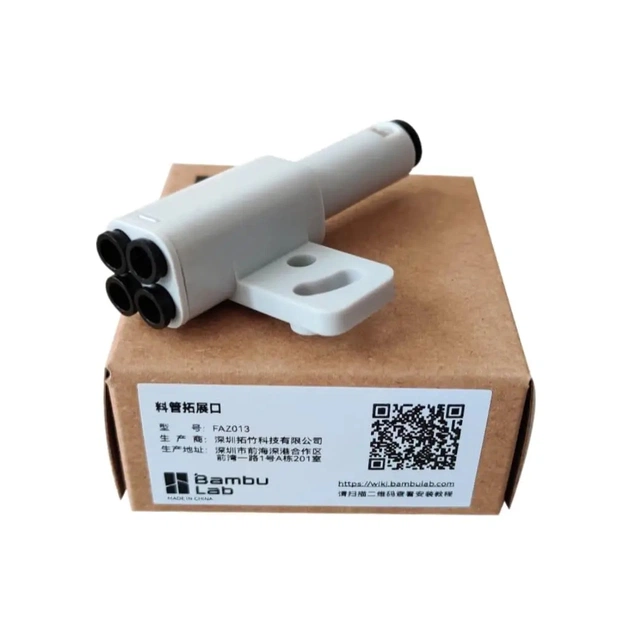 Запчастина для 3D-принтера Bambu Lab Adapter 4-in-1 PTFE для P1P, P1S, X1C, X1E (FAZ013-N) - зображення 4