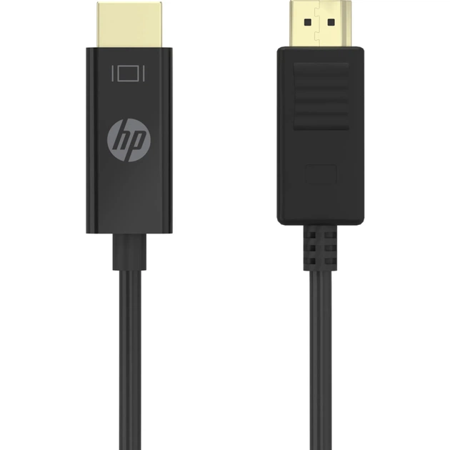 Кабель мультимедийный DisplayPort M to HDMI M 2.0m 4K60Hz active HP (DHC-DP04-02M) - изображение 1