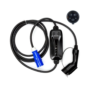 Зарядний пристрій для електромобіля HiSmart Type 1-CEE, 6-32A, 7.2кВт, 1 фазний, 5м (EV200030) picture 1