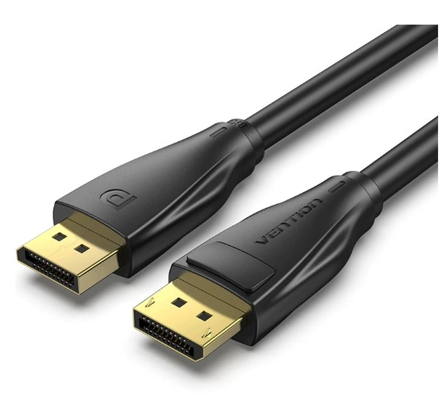 Кабель Vention DisplayPort - DisplayPort (M/M), 1 м, Black (HCDBF) - изображение 1