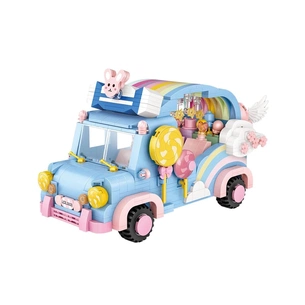 Конструктор LOZ mini Райдужний автомобіль (1133) зображення 1
