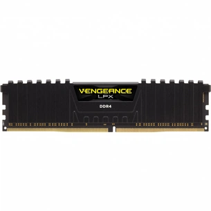 Модуль пам'яті для комп'ютера DDR4 32GB 3000 MHz Vengeance LPX Black Corsair (CMK32GX4M1D3000C16) зображення 1