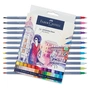 Художественный маркер Faber-Castell акварельных двухсторонних Goldfaber Aqua Dual Marker, 24 цвета (32364) - уменьшенное изображение 3