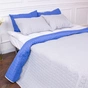 Покривало MirSon набір Dream Line №7112 Blue perfection 150х210 + наволочка 50х70 (2200005623954) - зменшене зображення 10