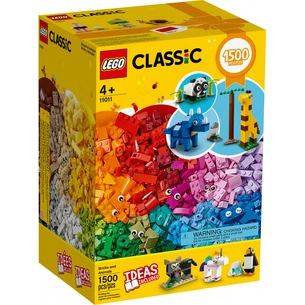 Конструктор LEGO Classic Кубики та Звірятка 1500 деталей (11011) зображення 1