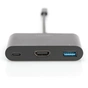 Перехідник USB-C to HDMA 2xUSB Digitus (DA-70855) - уменьшенное изображение 2