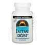Вітамінно-мінеральний комплекс Source Naturals Лактаза, Lactase Digest, 90 капсул (SN2367) - зменшене зображення 1