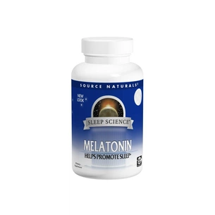 Амінокислота Source Naturals Мелатонін 3 мг, Sleep Science, 120 таблеток швидкої дії (SN0066) зображення 1