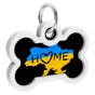 Адресник для тварин WAUDOG Smart ID з QR паспортом "Дім", кістка 40х28 мм (0640-0230) - зменшене зображення 4