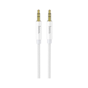 Кабель мультимедійний 3.5mm M to 3.5mm M 1.0m Silver HOCO (6931474759870) изображение 1