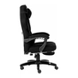 Крісло ігрове GT Racer X-2749-1 Black (X-2749-1 Fabric Black Suede) - зменшене зображення 4