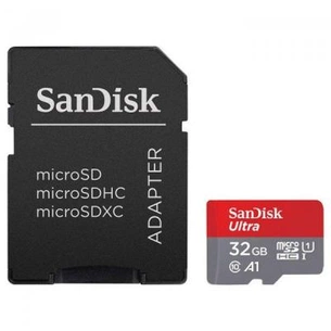 Карта пам'яті SanDisk 32GB microSDHC class 10 UHS-I A1 Ultra (SDSQUAR-032G-GN6IA) зображення 1