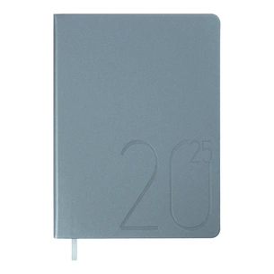 Тижневик Buromax датований 2024 STEEL, А5 блакитний (BM.2127-30) зображення 1