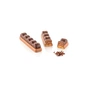 Форма для шоколаду Silikomart Kit Bar Duna для батончика 128x33 h14 мм, 115x20 h13 мм 8х57 мл (CH016 - KIT BAR DUNA) - зменшене зображення 2
