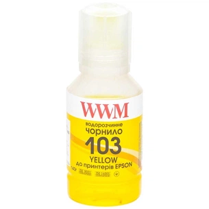 Чорнило WWM EPSON L3100/3110/3150 140г Yellow (E103Y) зображення 1