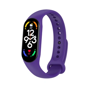Ремінець до фітнес браслета BeCover Silicone для Xiaomi Mi Smart Band 7 Blue-Horizon (707478) зображення 1