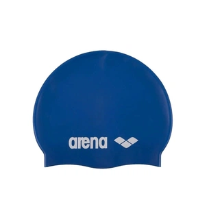 Шапка для плавання Arena Classic Silicone 91662-077 синій, білий Уні OSFM (3468335299150) зображення 1