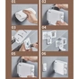 Сушарка для білизни Xiaomi Nagu Clothesline White настінна 20 кг 4.2 м (ZL2018) - зменшене зображення 7