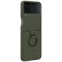 Чeхол-накладка Samsung Silicone Cover with Ring для Samsung Galaxy Flip 4 SM-F721 Khaki (EF-PF721TGEGUA) - уменьшенное изображение 1