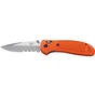 Ніж Benchmade "Pardue Griptilian" Plain + Serrator, Orange (551S-ORG) - зменшене зображення 1