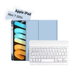 Чохол до планшета BeCover with keyboard Apple iPad Mini 7 2024 Light Blue (712995) зображення 1