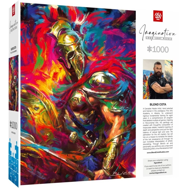 Пазл GoodLoot Imagination: Blend Cota The Illyrian Warrior 1000 ел. (5908305249665) - picture 3