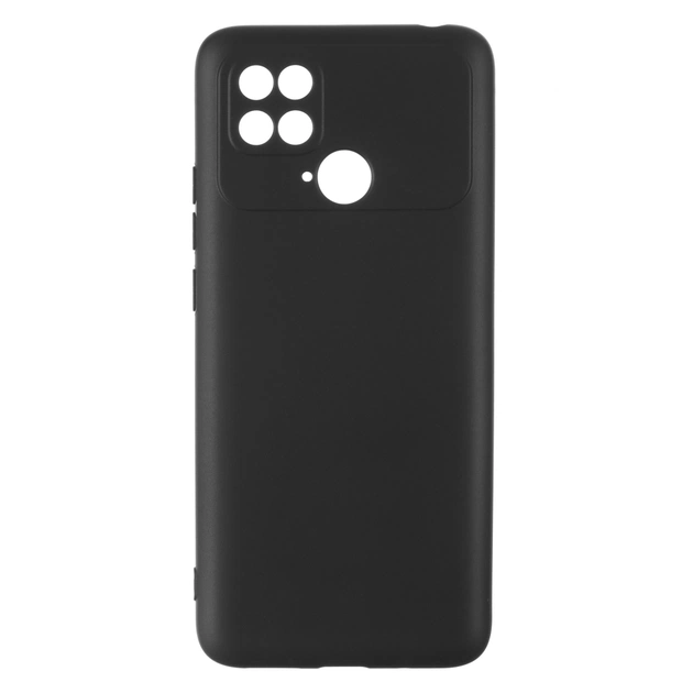 Чохол до мобільного телефона Armorstandart Matte Slim Fit Xiaomi Poco C40 Camera cover Black (ARM62122) - зображення 1