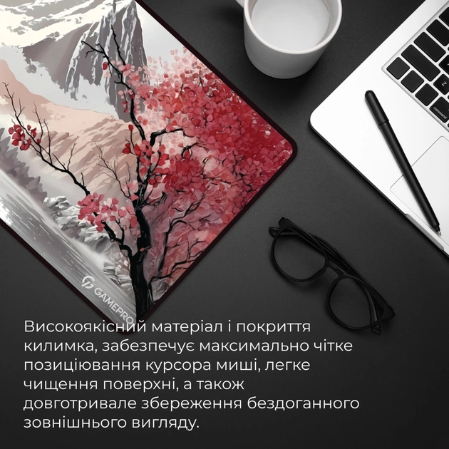 Килимок для мишки GamePro Speed/Control Gray-Pink (MP275JS) - picture 8