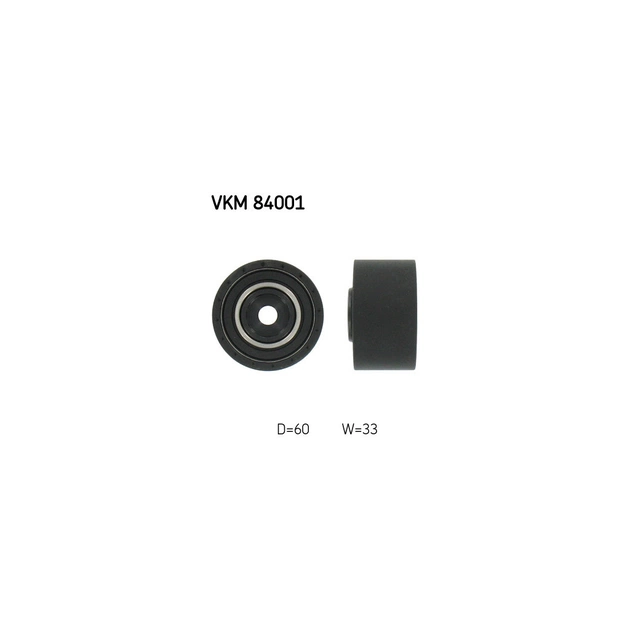 Ролик натягувача ременя SKF VKM 84001 - изображение 1
