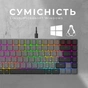 Клавіатура GamePro MK141R Red Swich Low Profile RGB USB Dark Gray (MK141R) - зменшене зображення 11