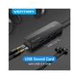 Концентратор Vention USB 3.0 to 3хUSB 3.0/2хTRS Audio/USB Micro 1.0m (CHIBF) - зменшене зображення 2