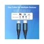 Дата кабель USB-C to Micro 5P 1.0m 2A black Vention (COVBF) - уменьшенное изображение 6