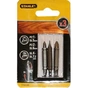 Набор бит Stanley двустор. Pz1-SL5,Pz2-SL6,SL4-SL7.2, 48мм, 3шт (STA61380) - уменьшенное изображение 2