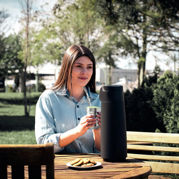 Термос Tramontina Exata 1,8 л з сифоном Чорний (61639/583) - зображення 10