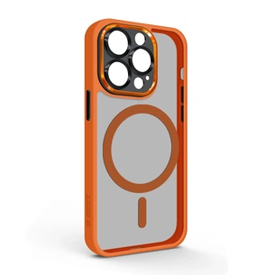 Чохол до мобільного телефона Armorstandart Unit MagSafe SE Apple iPhone 14 Pro Orange Black (ARM75375) зображення 1