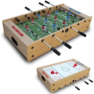 Настільний футбол Garlando + аерохокей F-Mini 2in1 (FM2IN1R) (929730) зображення 1