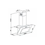 Витяжка кухонна Eleyus VERTICAL 700 60 BG (VERTICAL70060BG) - зменшене зображення 12