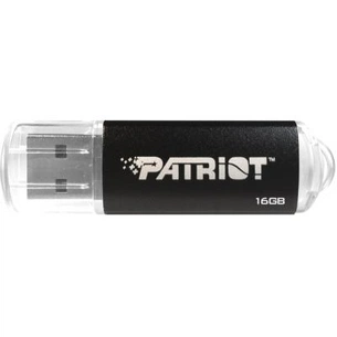 USB флеш накопичувач Patriot 16GB Xporter Pulse Black USB 2.0 (PSF16GXPPBUSB) зображення 1