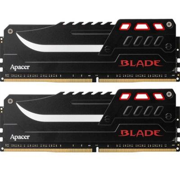 Модуль пам'яті для комп'ютера DDR4 16GB (2x8GB) 3000 MHz BLADE Fire Series Apacer (EK.16GAZ.GJDK2) - зображення 1