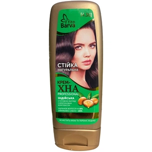 Хна Fito Barva Professional Індійська крем-хна в готовому вигляді 4.36 - Мокко 140 мл (4820098542321) изображение 1