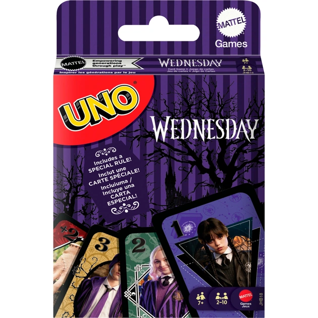 Настольная игра UNO Wednesday (JHB18) - изображение 1