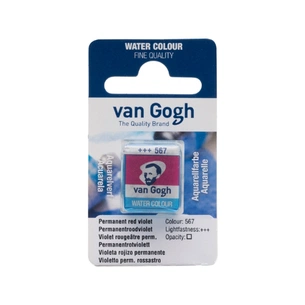 Акварельні фарби Royal Talens Van Gogh (567), Перм. червоно-фіолетовий, кювета (8712079419370) зображення 1