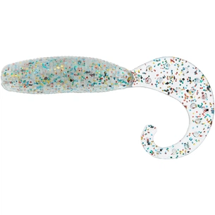 Силікон рибальський Reins Fat G-Tail Grub 3" 152 Super Glow All Stars (12 шт/уп.) (1552.08.07) зображення 1