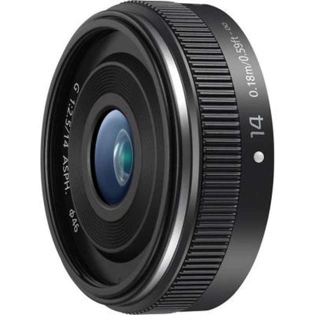Об'єктив Panasonic Micro 4/3 Lens 14mm F/2.5 (H-H014AE-K) - изображение 1