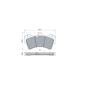 Тормозные колодки Bosch 0 986 424 739 - уменьшенное изображение 6