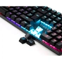 Клавіатура Vinga KBGM-100 LED Blue Switch USB Black (KBGM-100 Black) - зменшене зображення 5