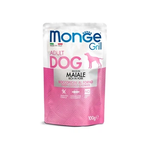 Вологий корм для собак Monge Dog Grill з свининою 100 г (8009470013147) зображення 1