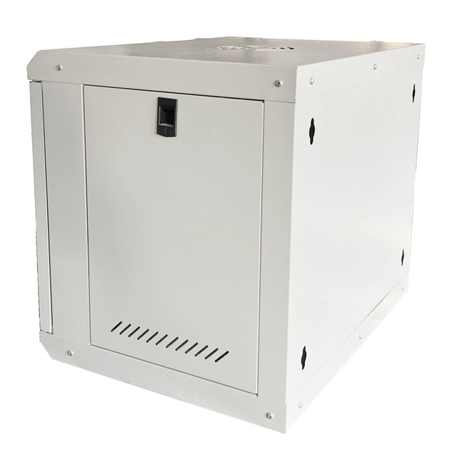 Шкаф настенный GEAR 9U 19" 600x600x450 мм, + полка 19", grey (GWMSN-9U-600-600G) - изображение 4